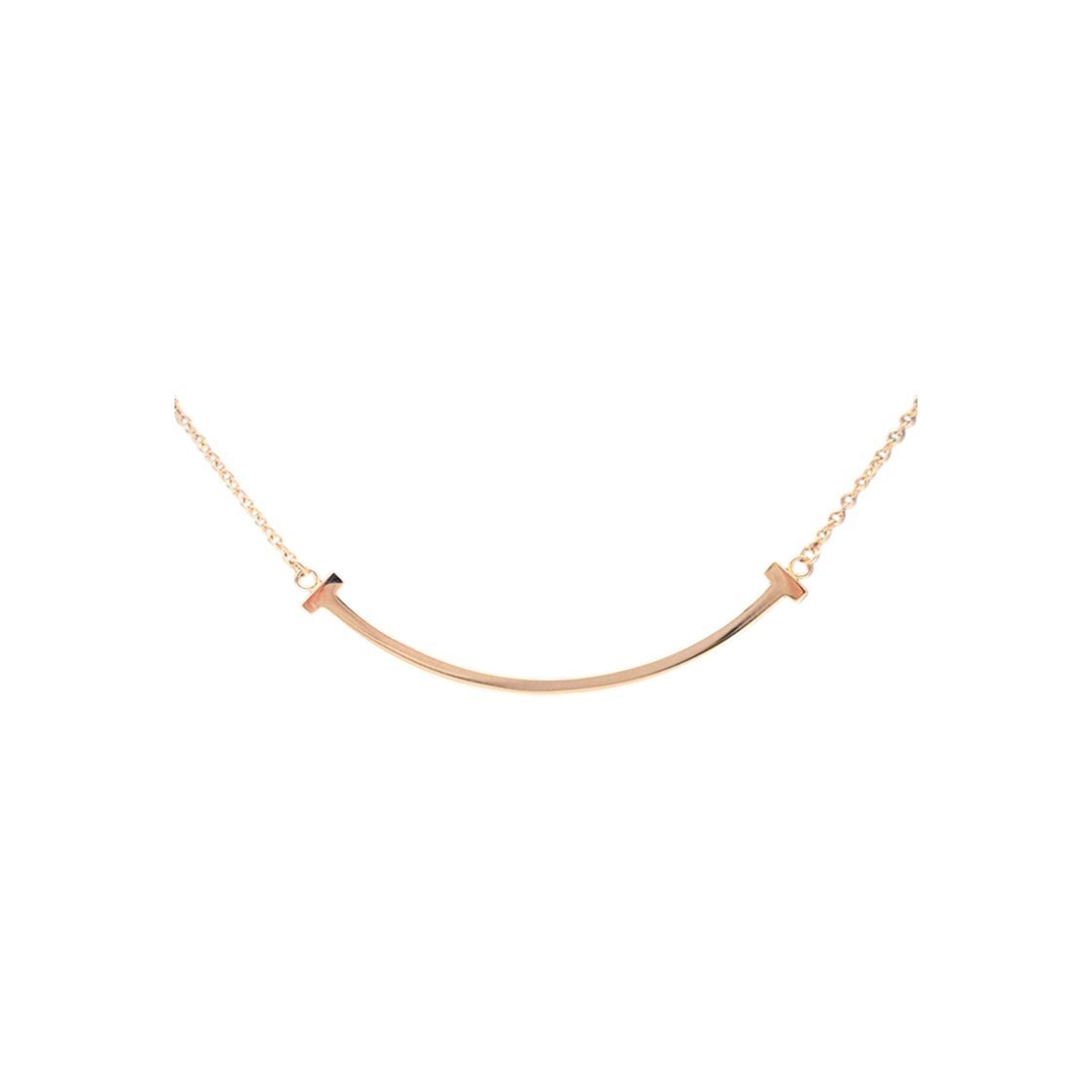 ITU8M7TU6CTH Tiffany T Smile Small Necklace L939704
