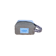 [3% 적립] POUPPET Handle Pouch - Check & Stripe