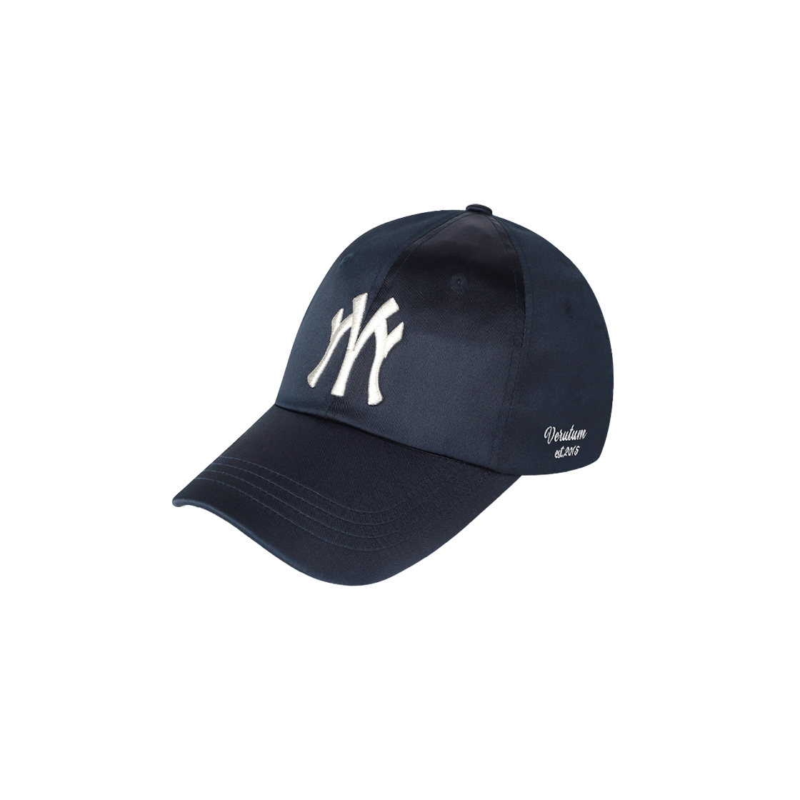 HW-BC239/NV VERUTUM BC239 VRM Symbol Logo Satin Ball Cap Navy