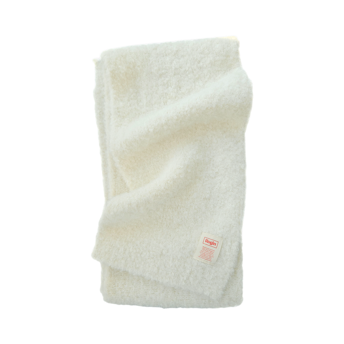 RG_MF_06 Rogin N Rosie Wool Essential Muffler Ivory