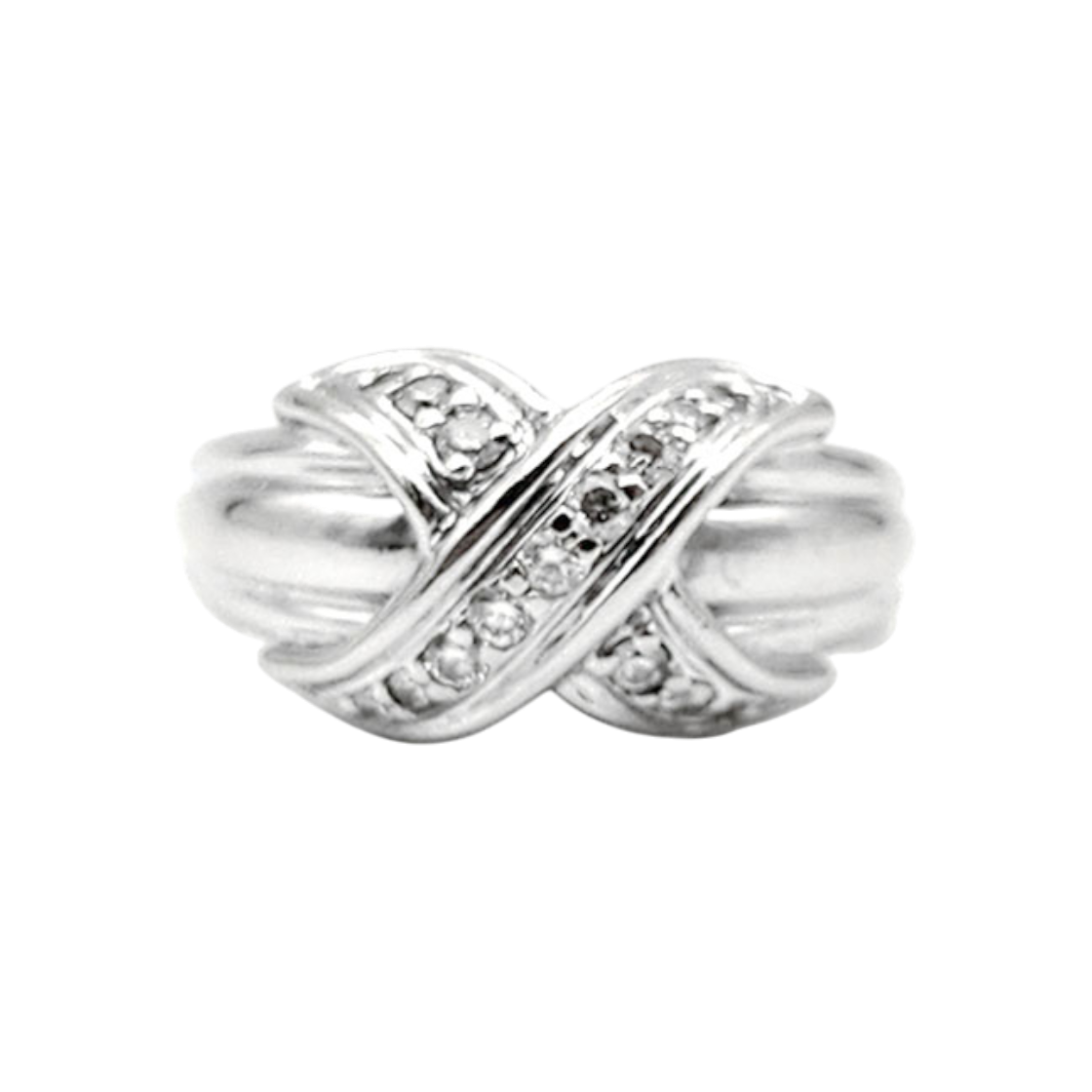 ITCUWFRS5NSH Tiffany Signature X Diamond Ring L636192