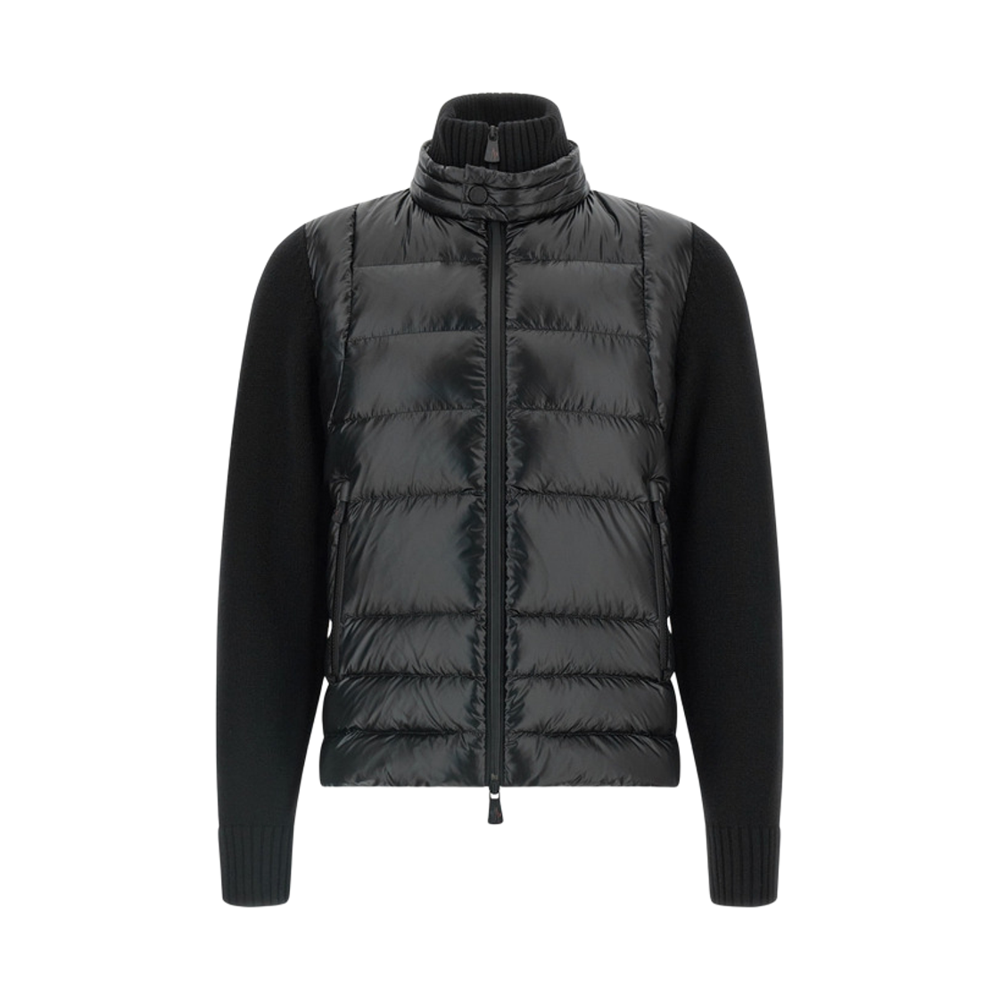 K2-097-9B00009-M1122-999 Moncler Padded Wool Cardigan Black - 25FW