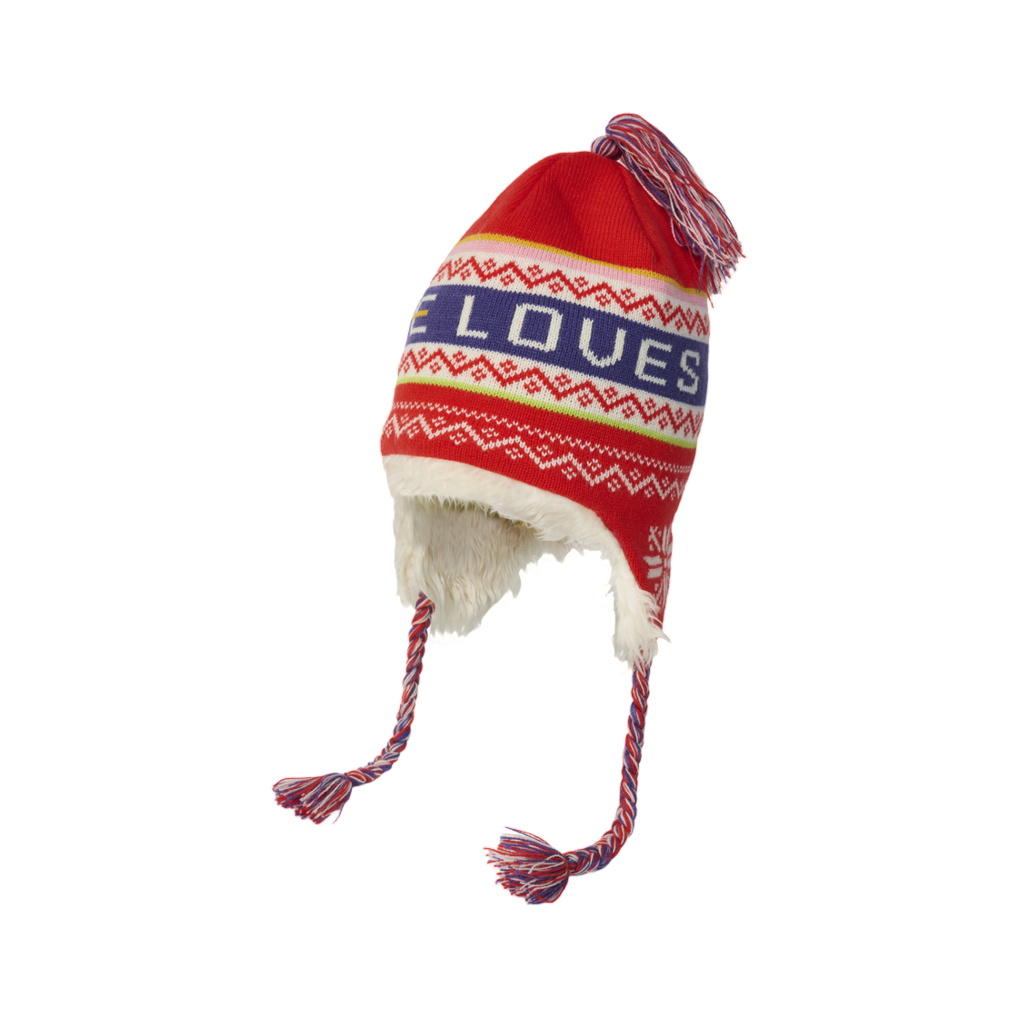 팔라스 러브스 미 페루비안 비니 레드 - 25FW