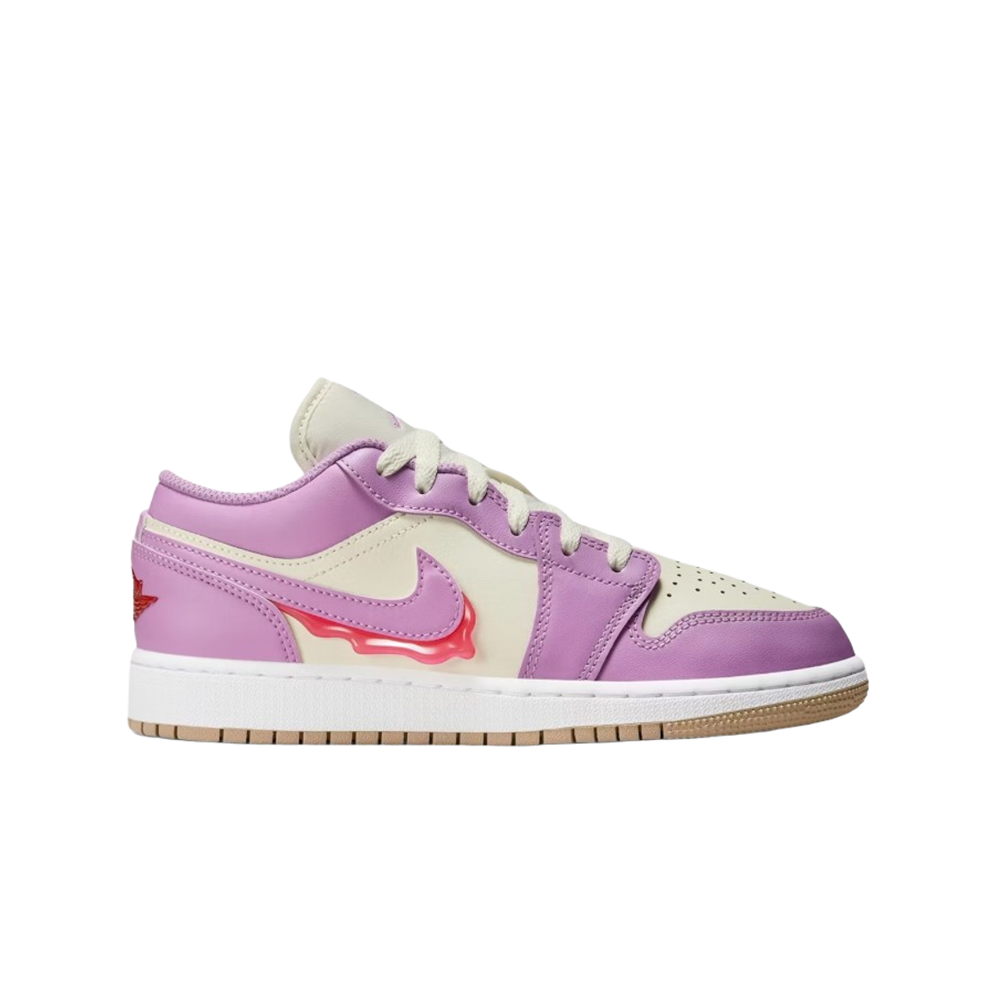 HJ5961-500 (GS) Jordan 1 Low SE Rush Fuchsia Pale Ivory
