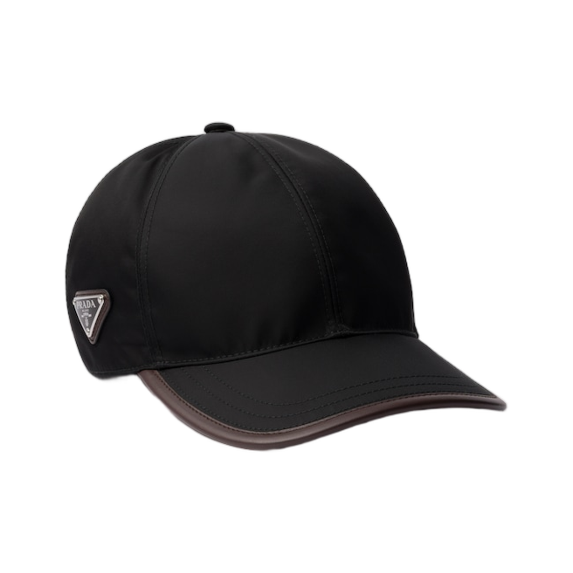 프라다 스피드락 리나일론 베이스볼 캡 블랙(Prada Speedrock Re-Nylon Baseball Cap Black)