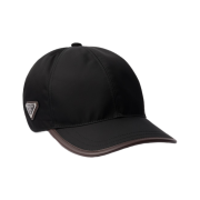 Prada Speedrock Re-Nylon Baseball Cap Black