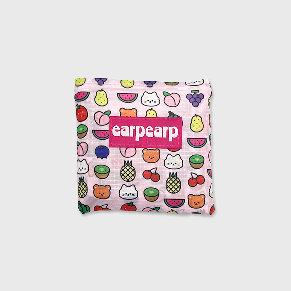어프어프 후르츠 장바구니 핑크(earpearp Fruits Shopping Bag Pink) - 3