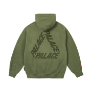 Palace Polartec P3 Hood Olive - 25FW