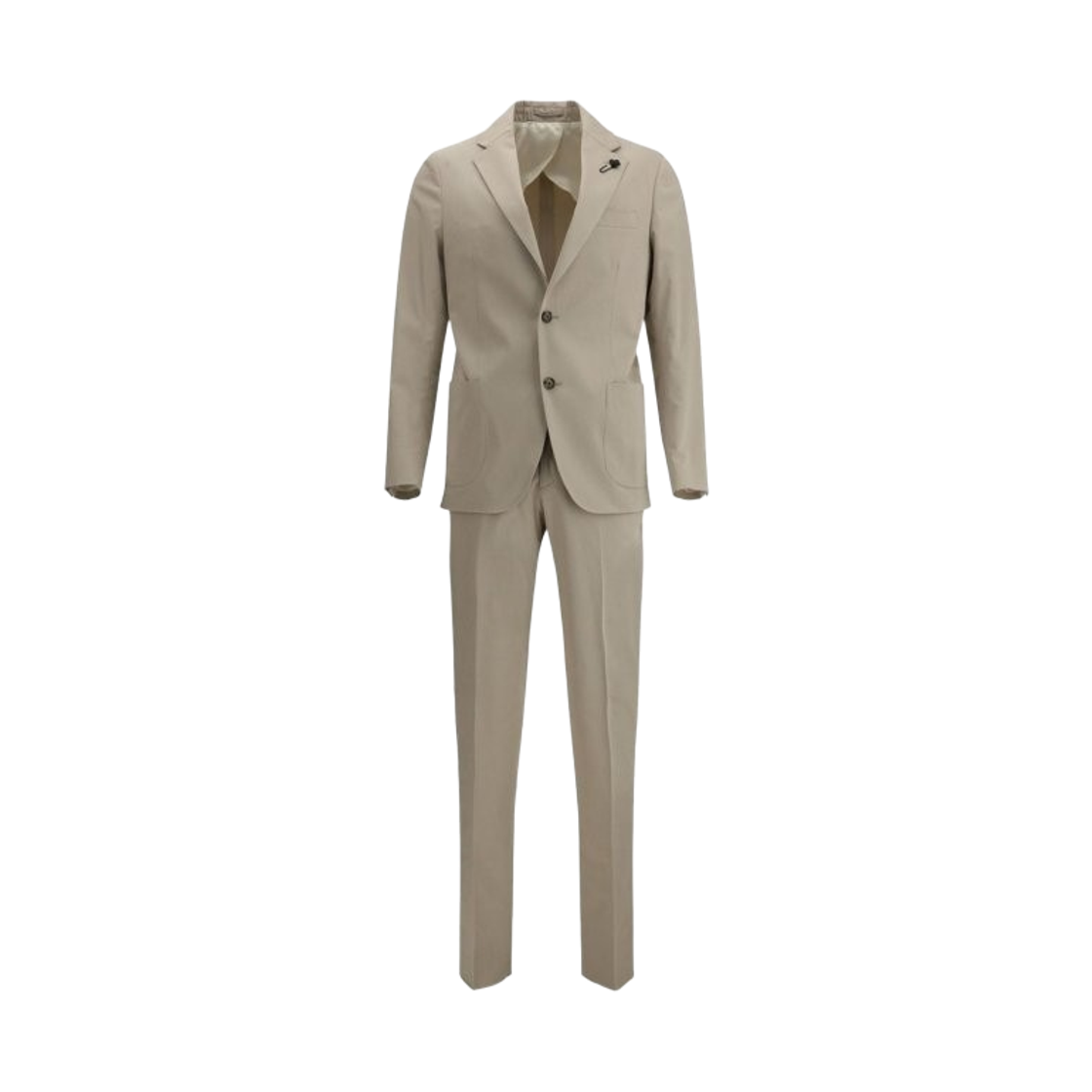 라르디니 싱글 브레스티드 수트 베이지 브라운(Lardini Single-Breasted Suit Beige Brown)