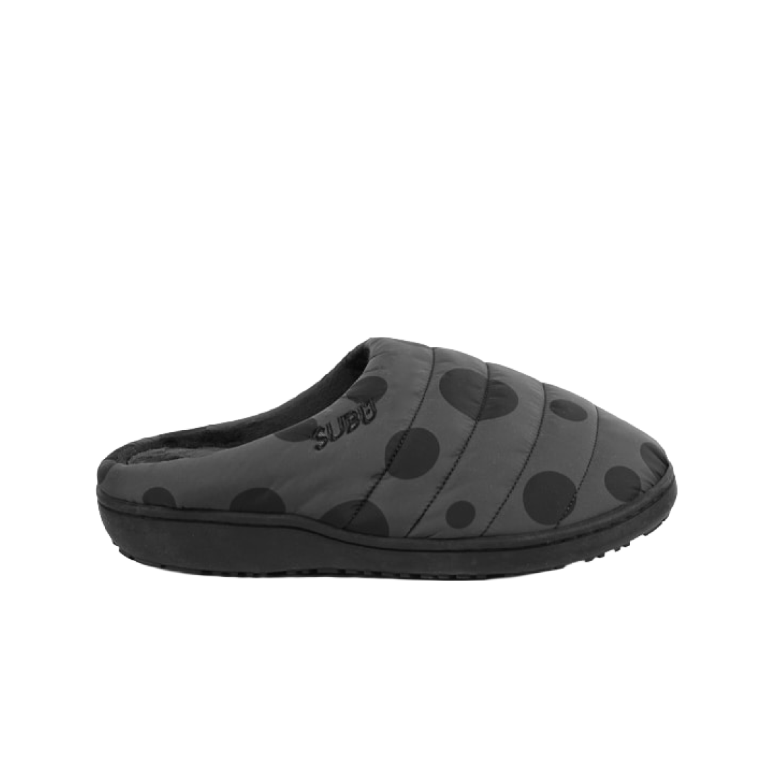 KR-16 Subu Winter Sandal Charcoal Snow Dot