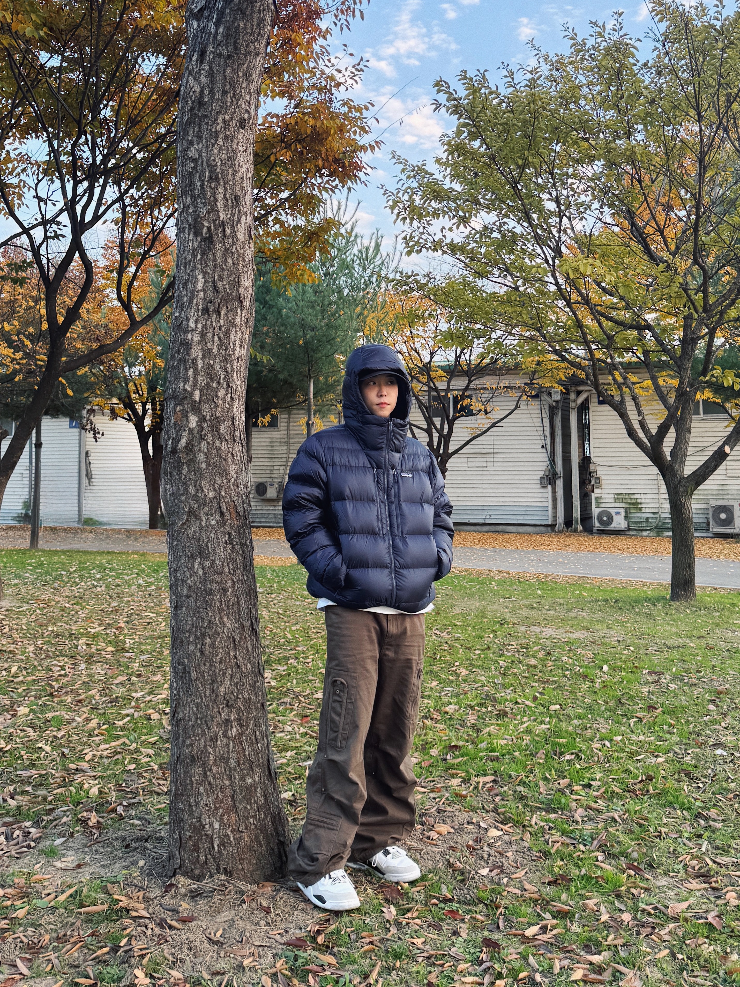 Vacant Archive Unisex Nova Carpenter Pants Khaki, Vacant Archive Prix Straight Work-Pants Khaki 착용 스타일 - 8