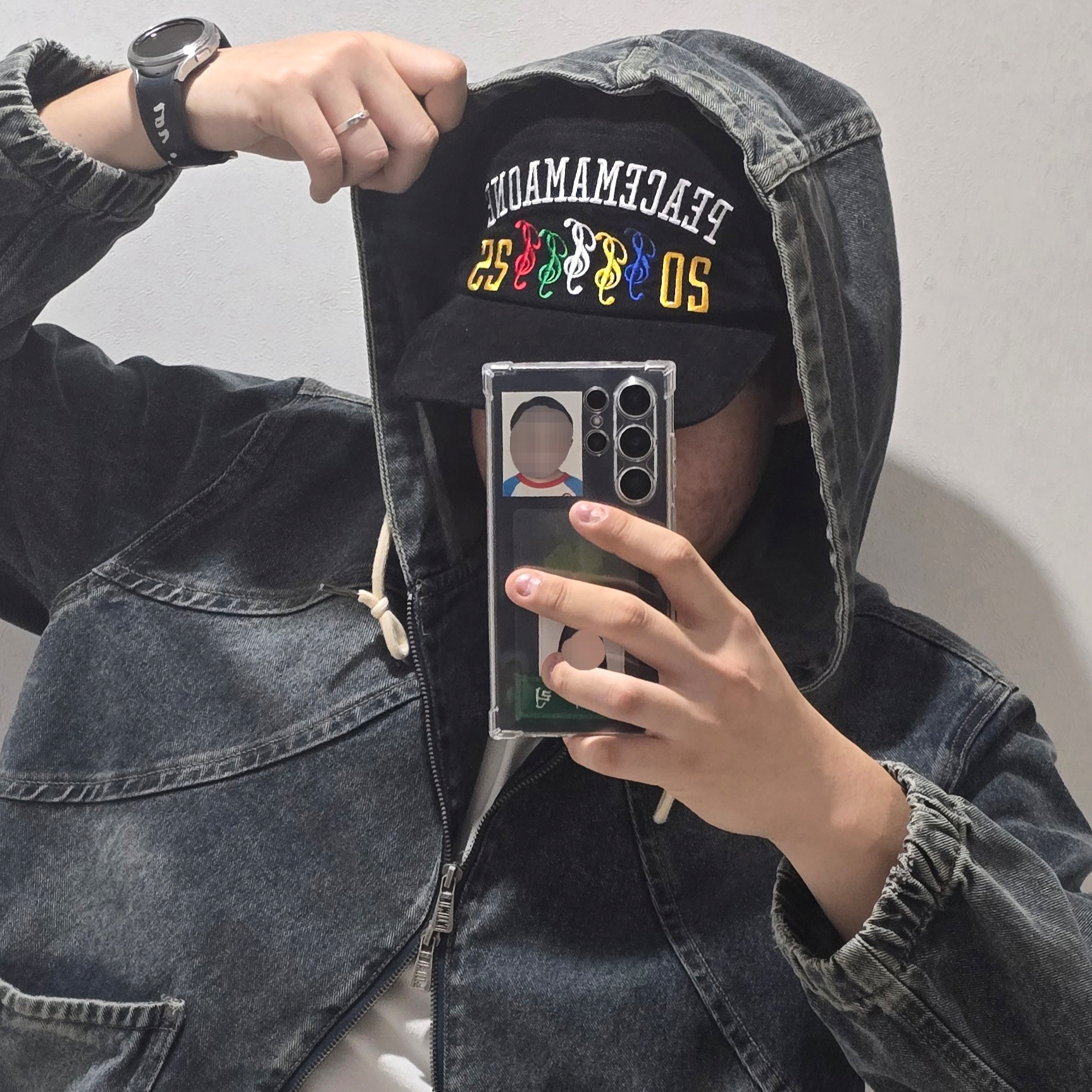 Peaceminusone x 2025 MAMA Awards Peacemamaone Cap Cotton 착용 스타일