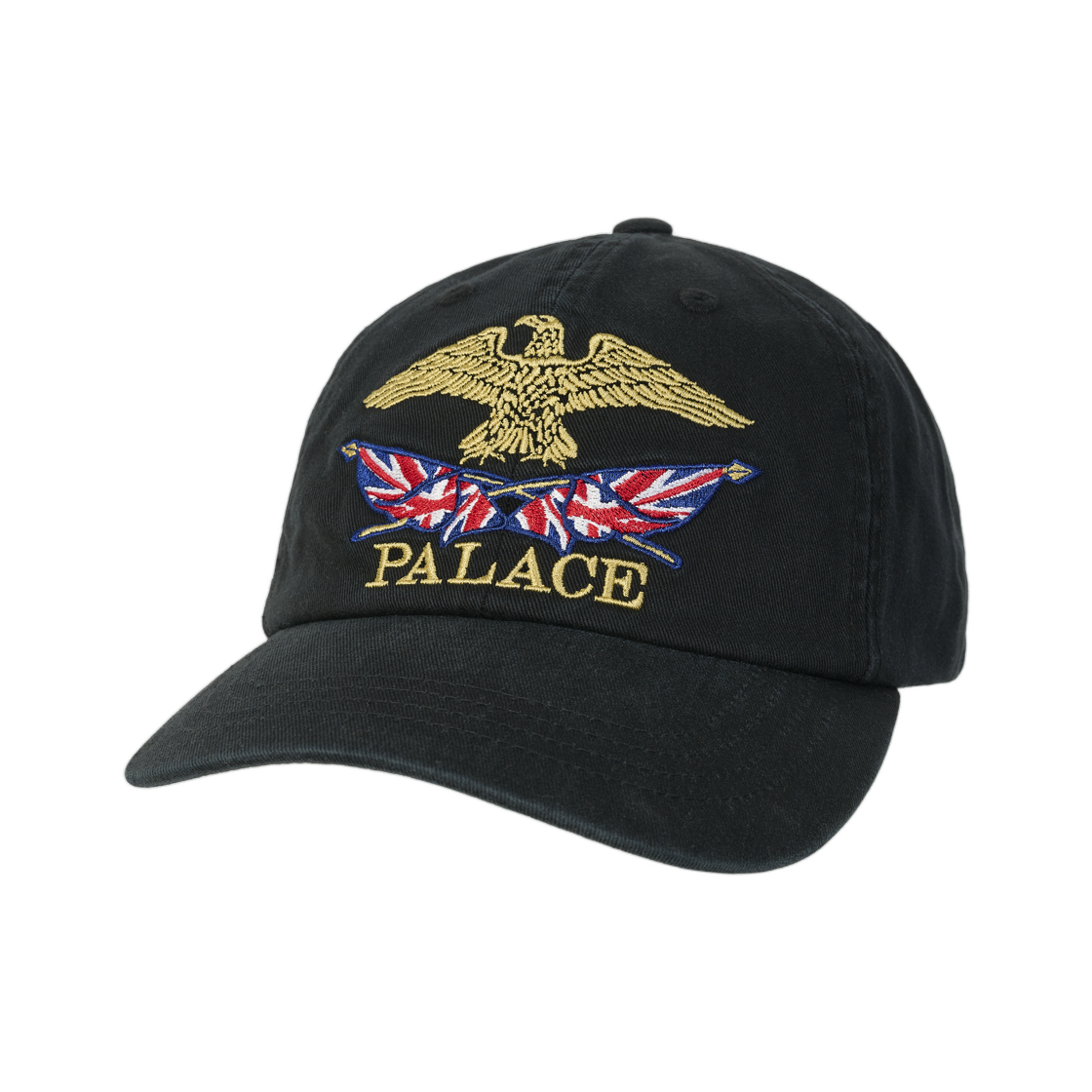 - Palace Eagle 6-Panel Black - 25FW