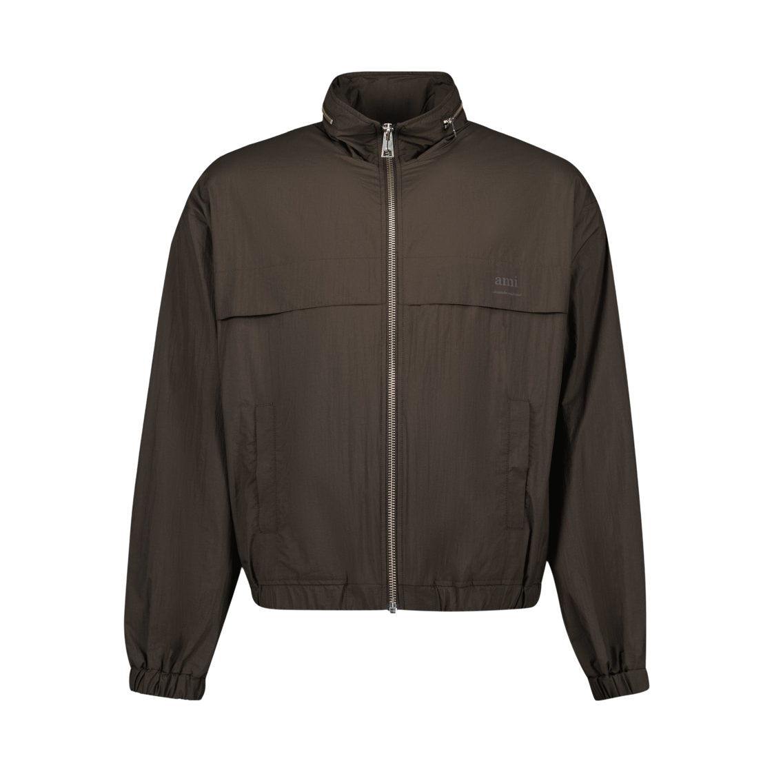 아미 알렉산드레 마티우시 윈드브레이커 다크 커피(AMI Alexandre Mattiuss Windbreaker Dark Coffee)