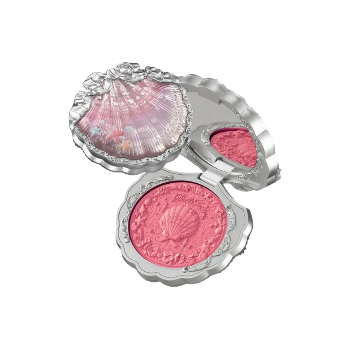 플라워노즈 쉘 주얼 컬렉션 실크 새틴 블러셔 05 스트로베리 버블(Flower Knows Shell's Jewel Collection Silk Satin Blush 05 Strawberry Bubble) - 1