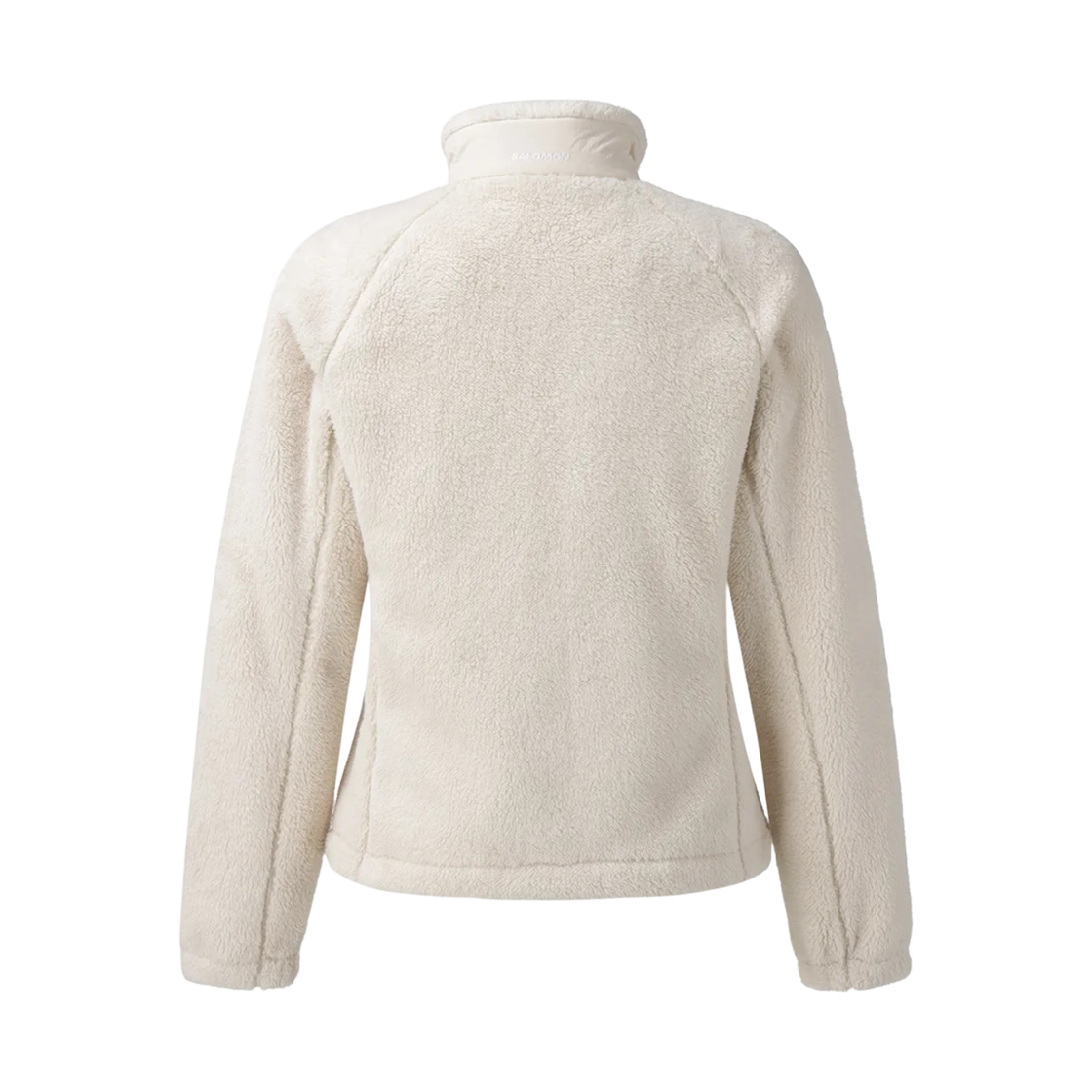 (W) 살로몬 레이스 플래그 스탠넥 플리스 자켓 크림((W) Salomon Race Flag Stand-Neck Fleece Jacket Cream) - 2