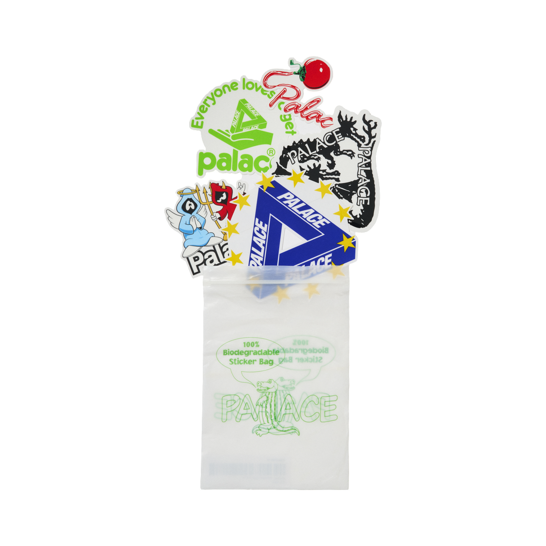 팔라스 홀리데이 스티커 팩 멀티 - 25FW(Palace Holiday Sticker Pack Multi - 25FW)