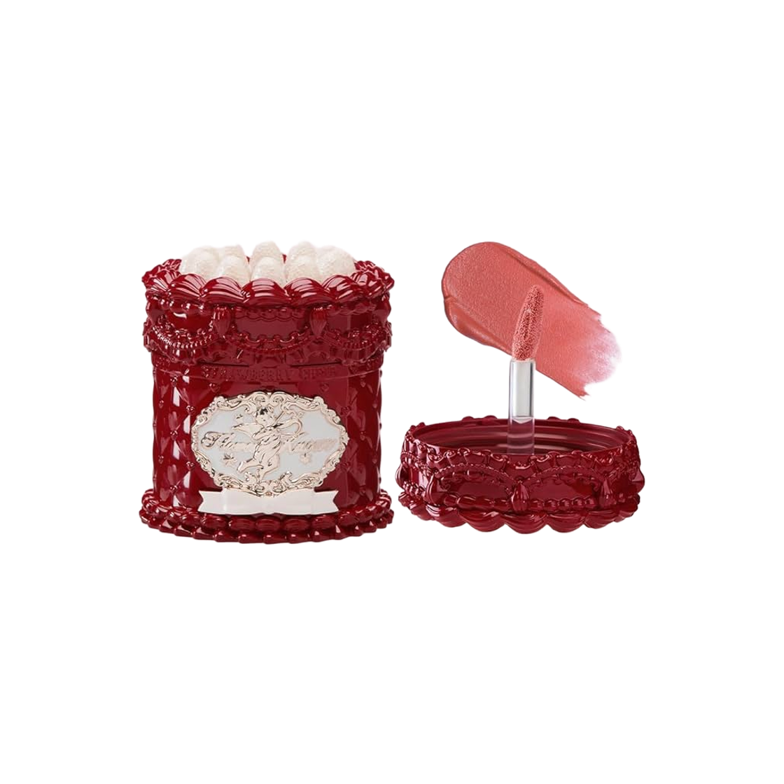 플라워노즈 스트로베리 큐피드 컬렉션 케이크 립 크림 V07 피그