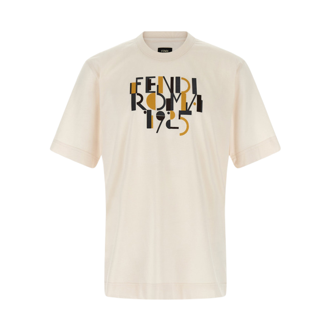 펜디 코튼 티셔츠 화이트(Fendi Cotton T-Shirt White)
