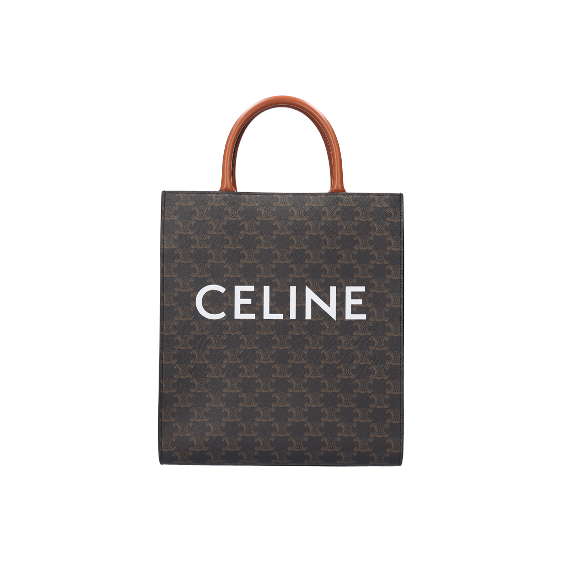 ITP6BH3E7GK8 Celine Triomphe Vertical Cabas Bag Small