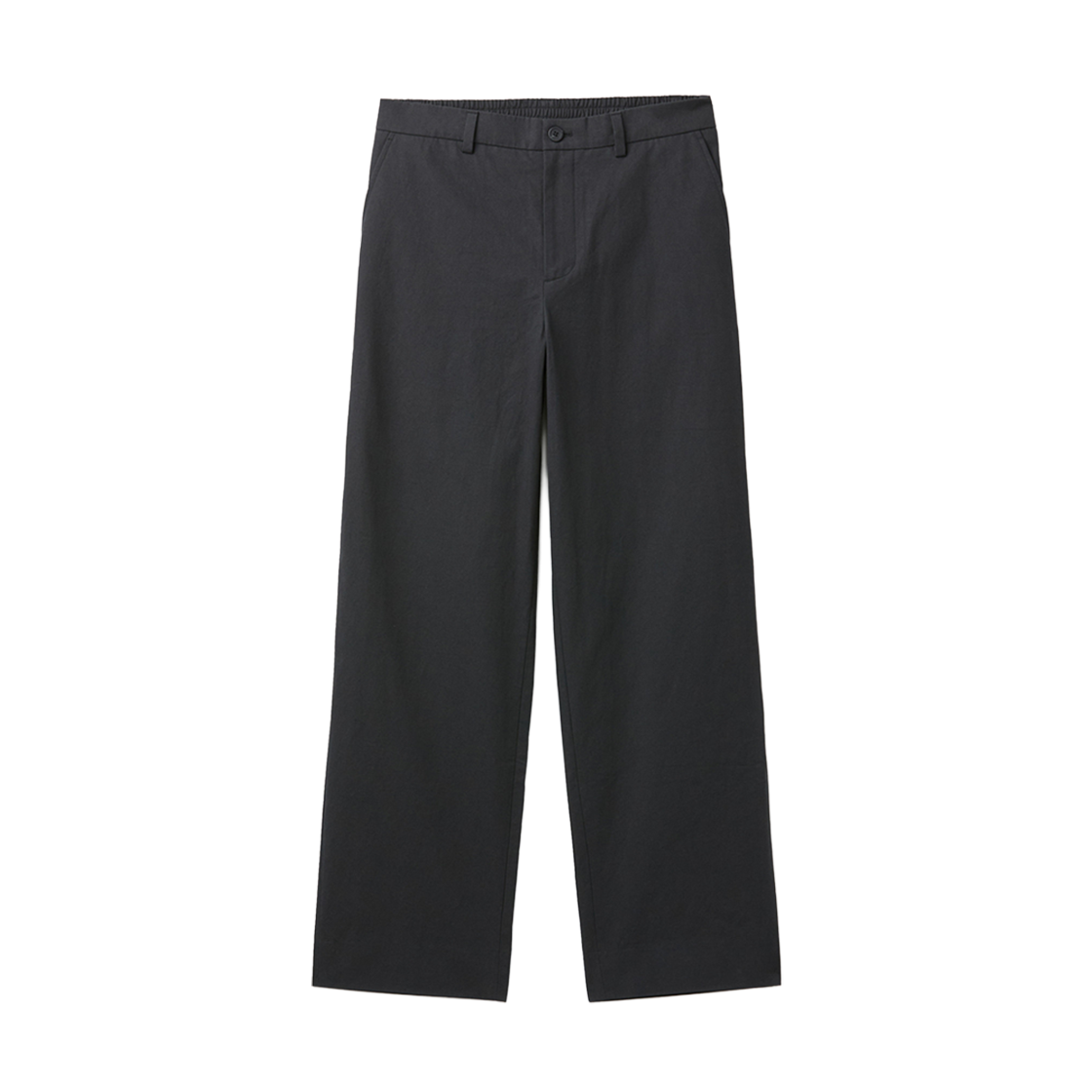 C9PAW25621BKX Customellow Loose Fit Cotton Setup Pants Black