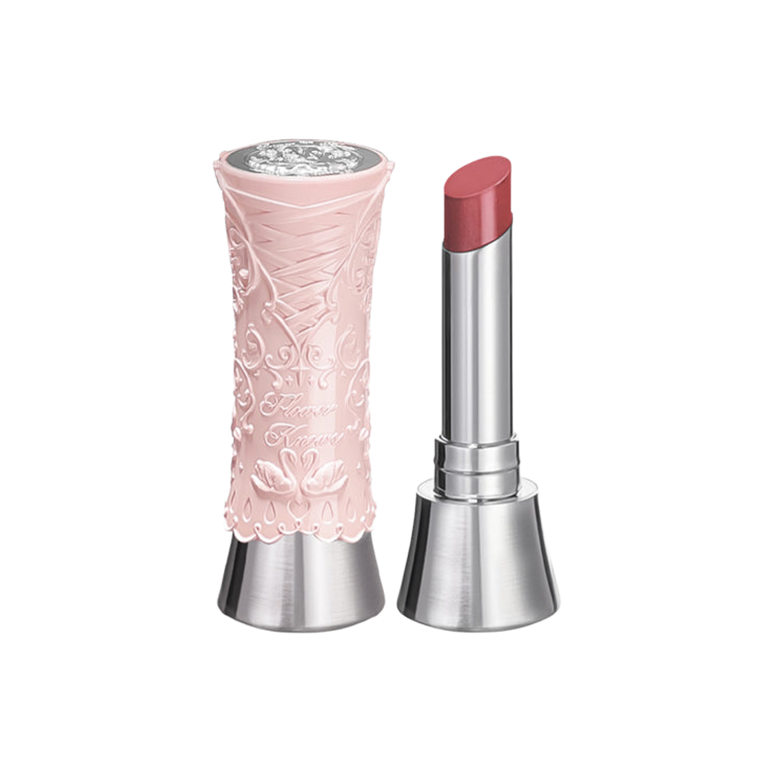 플라워노즈 스완 발레 컬렉션 샤인 립스틱 03 스위트 하트(Flower Knows Swan Ballet Collection Shine Lipstick 03 Sweet Heart) - 1