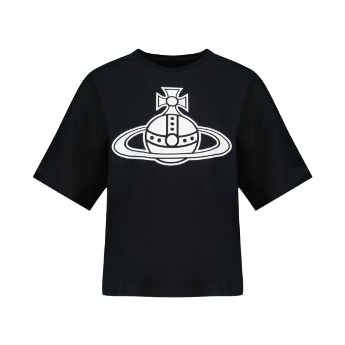 3G01004E-J001M-N401 Vivienne Westwood Paris Orb Peru Box T-Shirt Black
