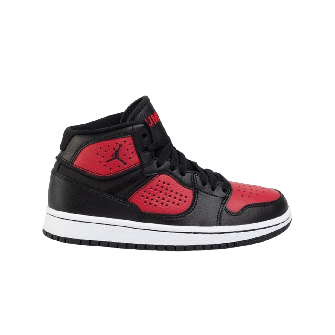 AV7941-006 (GS) Jordan Access Black Gym Red