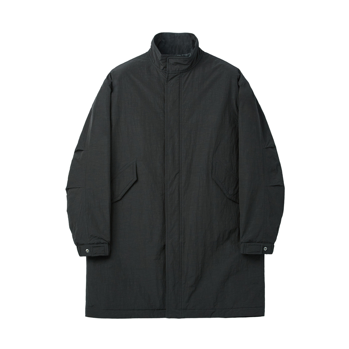 커스텀멜로우 패딩 롱 파카 블랙(Customellow Padded Long Parka Black)