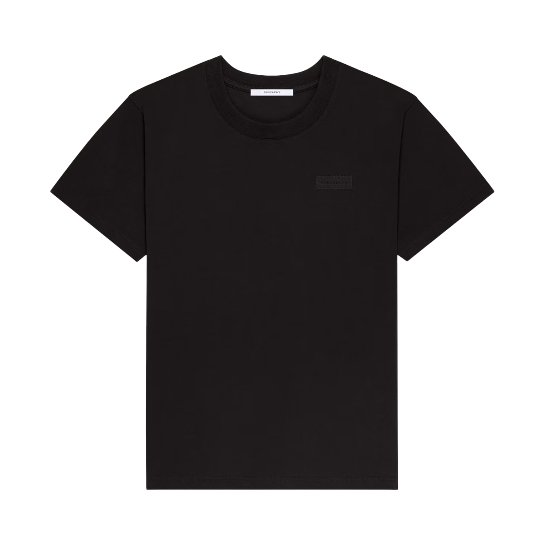 BM71NK3YRP-001 Givenchy T-Shirt in Cotton with Patch Black