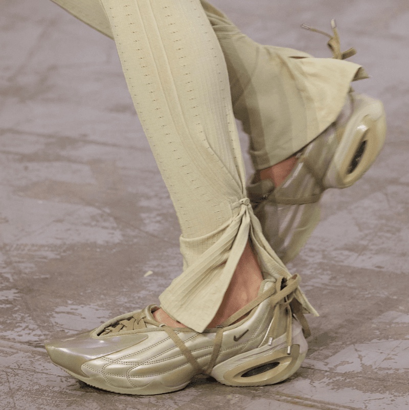 (W) Nike x Knwls Air Max Muse Beige Chalk 착용 스타일