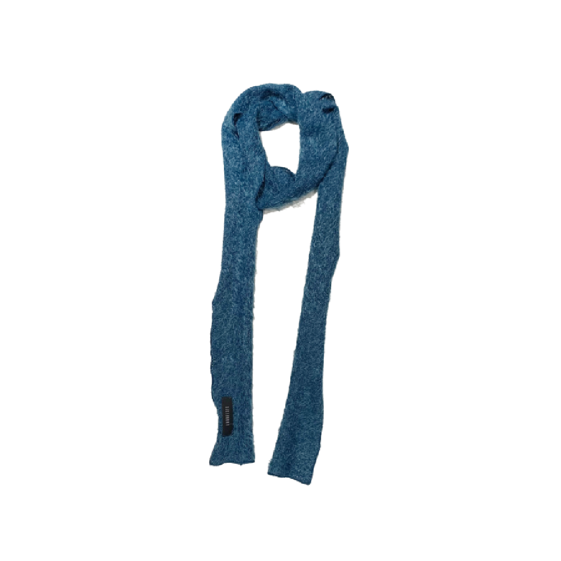 쿠키시 헤어리 니트 머플러 스카프 청록(Kookeesee Hairy Knit Muffler Scarf Blue Green)