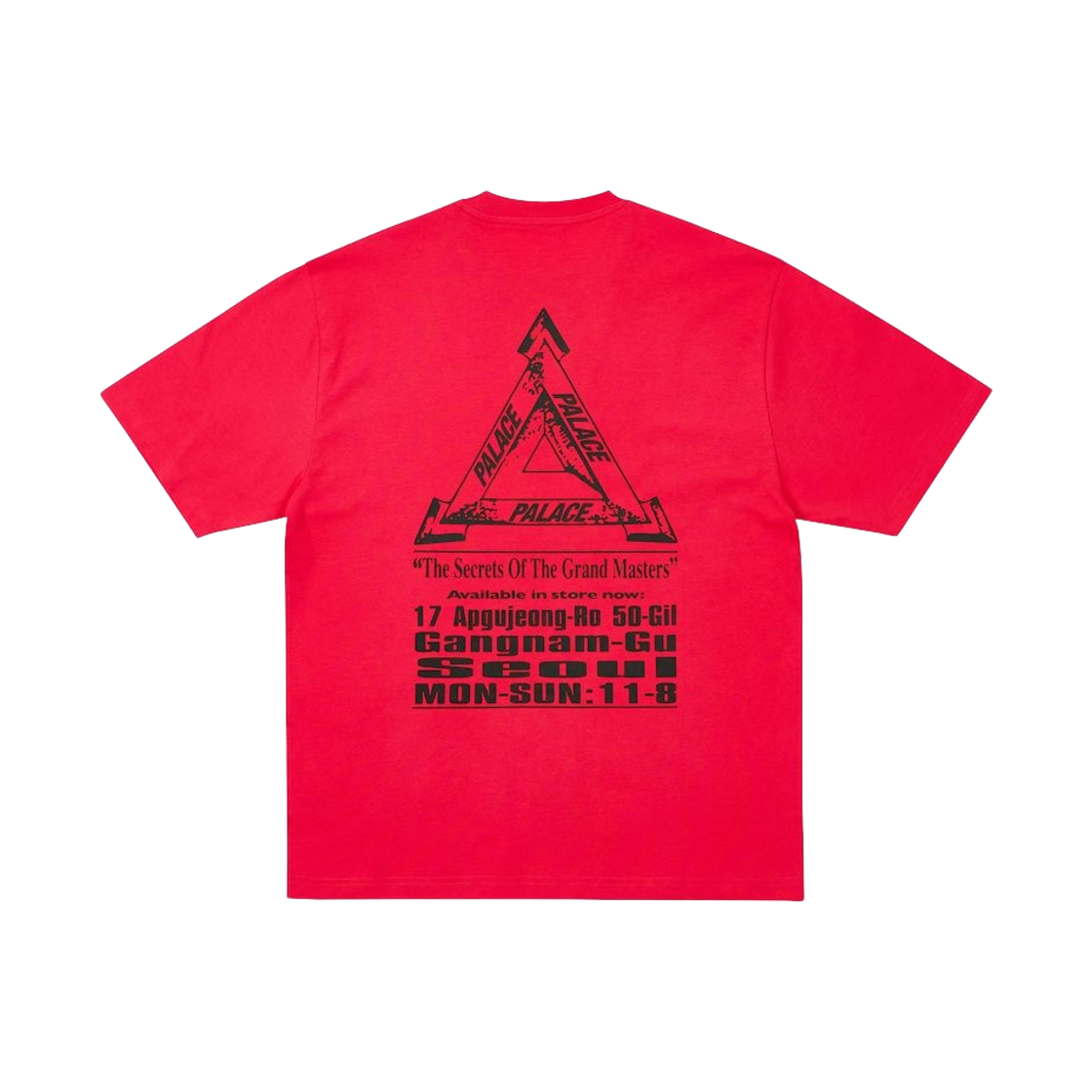 팔라스 그랜드 마스터 티셔츠 트루스트 레드 - 25FW(Palace Grand Master T-Shirt Truest Red - 25FW) - 2