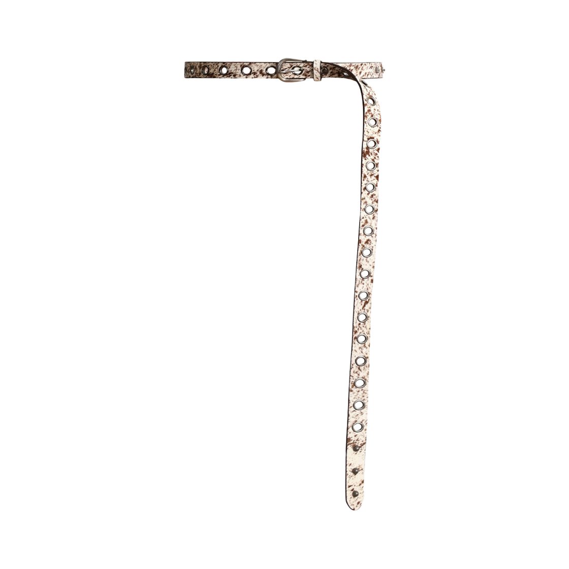 FSTBT005 Force Sensitive FST Pony Hair Leather Long Belt