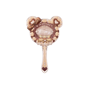 Flower Knows Sweetie Bear Collection Hand Mirror 02 Caramel Brown