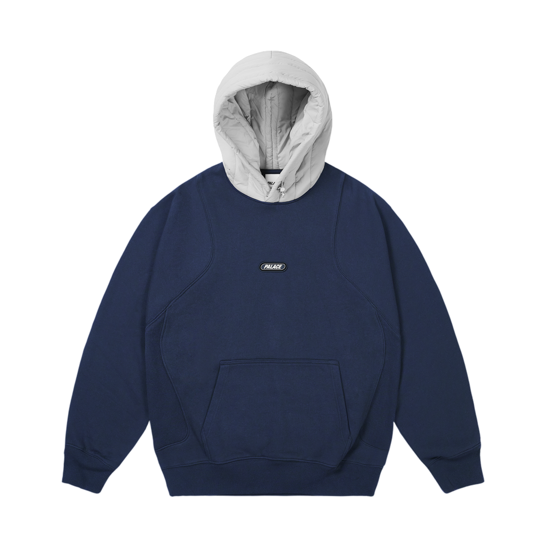 - Palace Puffa Hood Navy - 25FW
