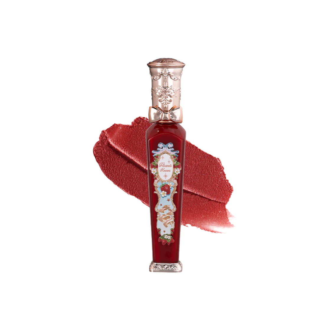 플라워노즈 스트로베리 로코코 컬렉션 클라우드 립 크림 S08 벨벳 레드우드(Flower Knows Strawberry Rococo Collection Cloud Lip Cream S08 Velvet Redwood) - 1