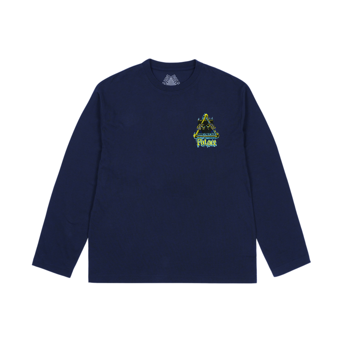 - Palace Lock In Longsleeve Navy - 25FW