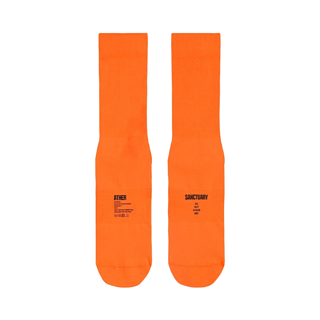 타스 에테르 나일론 러닝 삭스 오렌지(TAS Ether Nylon Socks Orange) - 4
