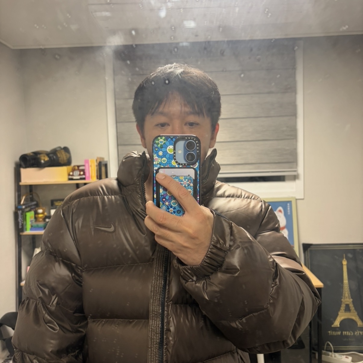 Nike x Drake Nocta Sunset Puffer Jacket Baroque Brown Olive Grey - Asia 착용 스타일 - 1