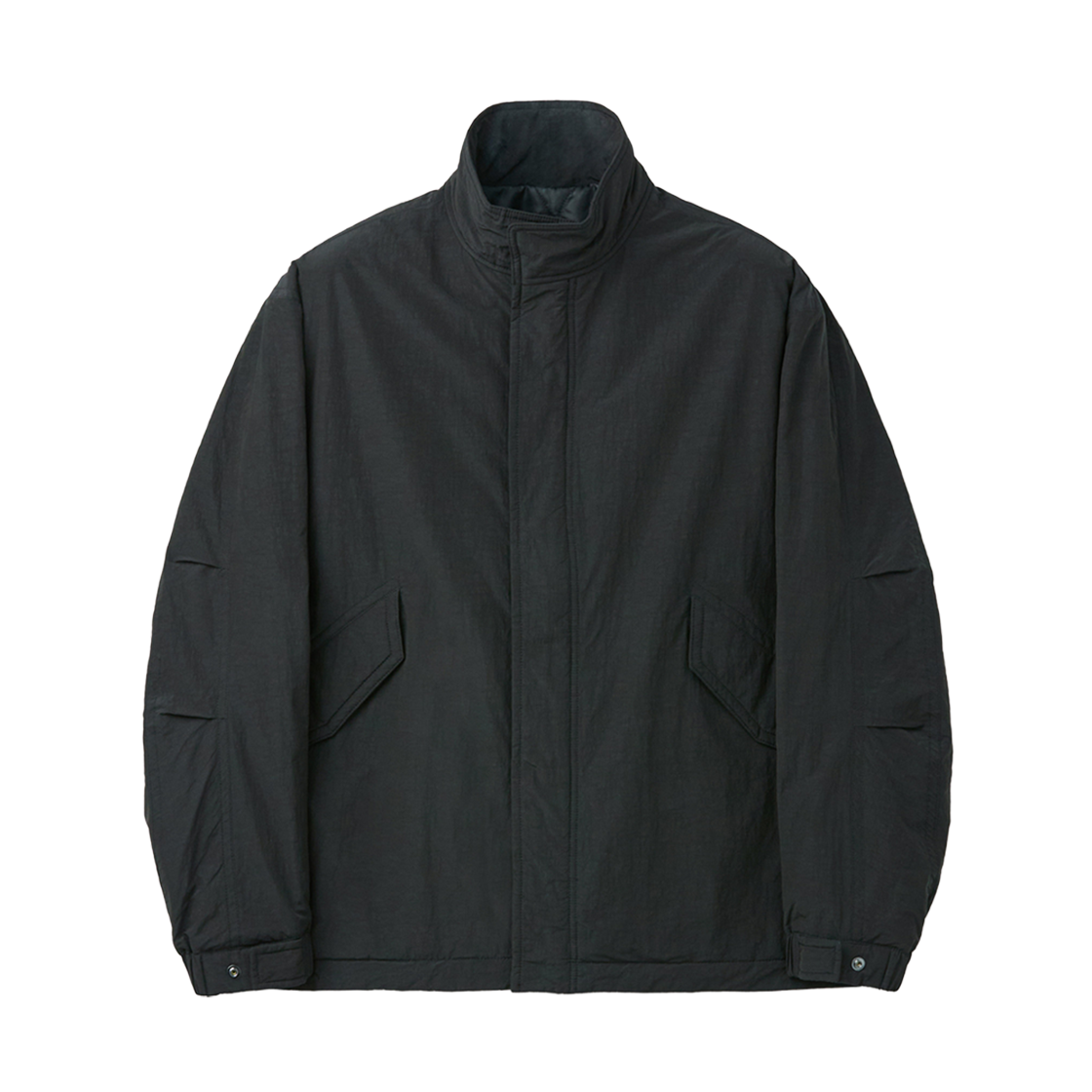 커스텀멜로우 패딩 숏 파카 블랙(Customellow Padded Short Parka Black)