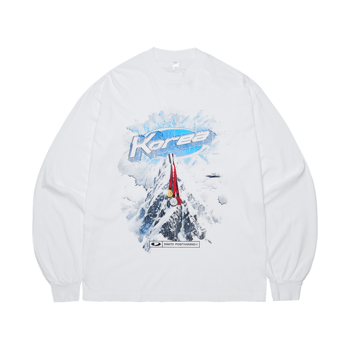 FVEG75212 Dimito Team Korea Replica Collage Lsv Gd 6.5Oz Tee White