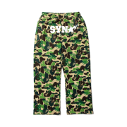 BAPE x Spotify x SYNA World By Central Cee Camo Relaxed Fit Sweatpants Green