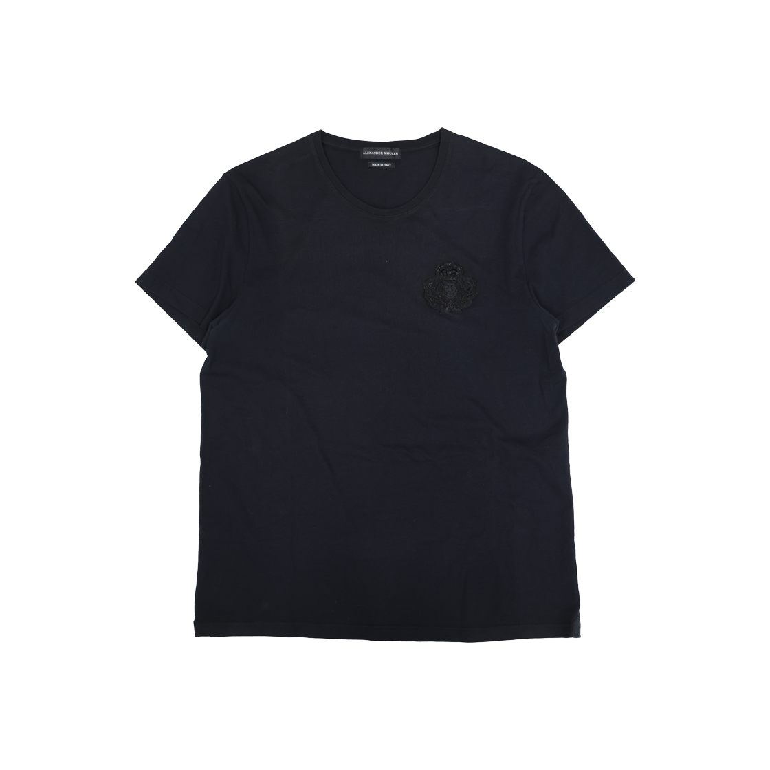 ITMF82HC4OGU Alexander McQueen Black T-Shirt