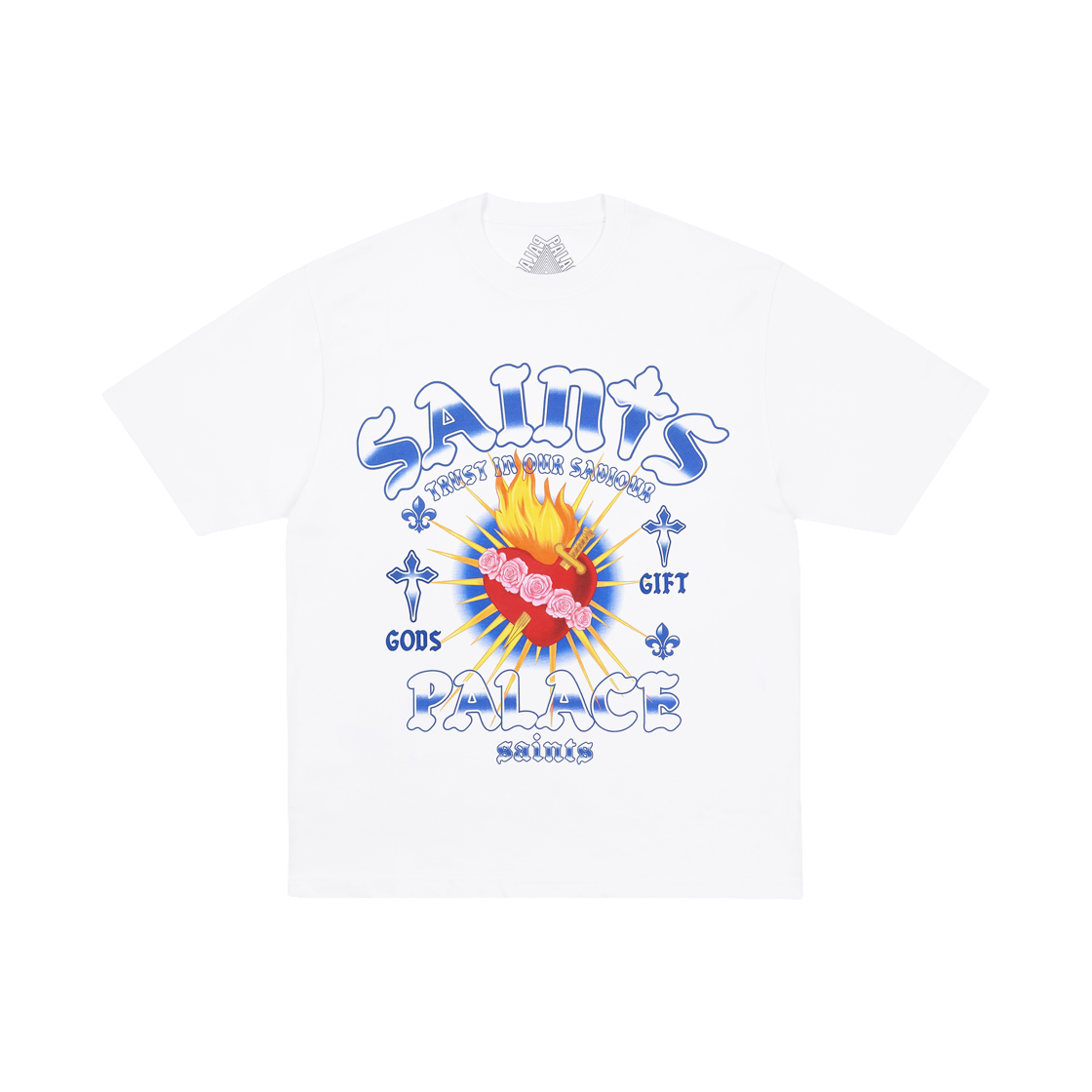 팔라스 갓 기프트 티셔츠 화이트 - 25FW