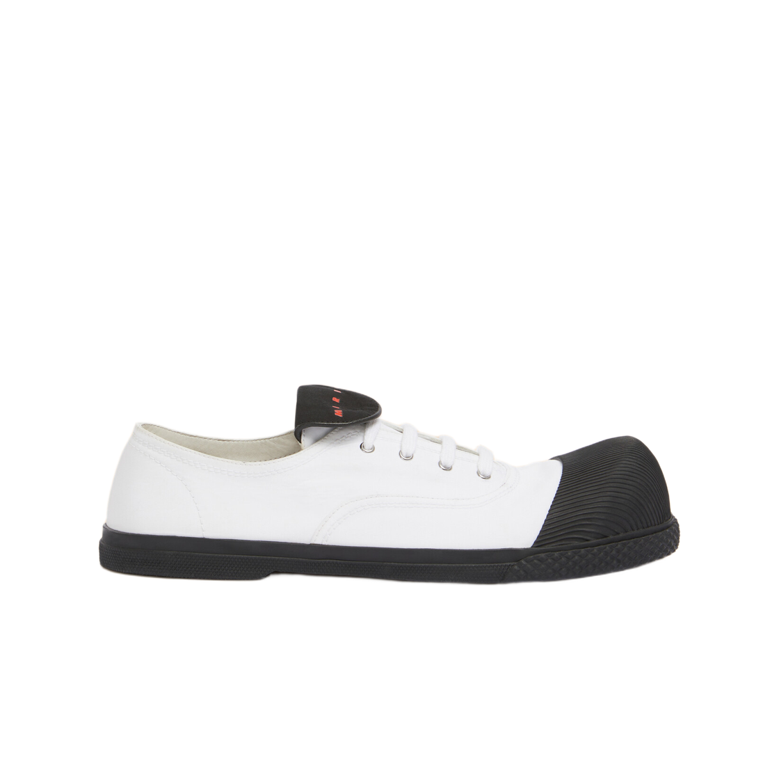 SNZU018400-P8267-00W01 Marni Canvas New Wave Sneakers Lily White