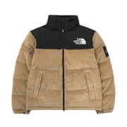 The North Face White Label Corduroy Nuptse Down Jacket Beige