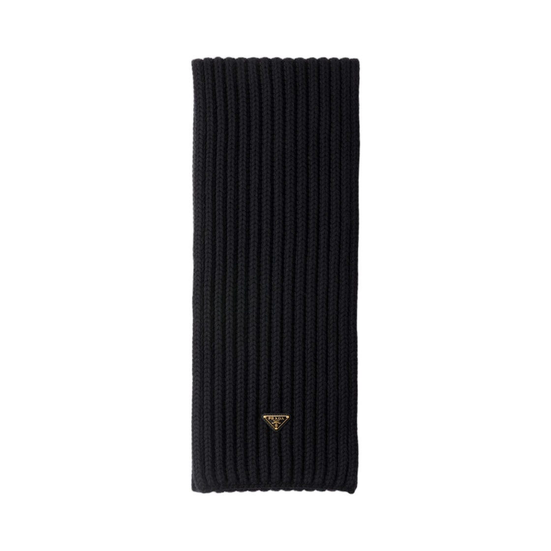1FS137-2DZL-F0002 Prada Wool Scarf Black