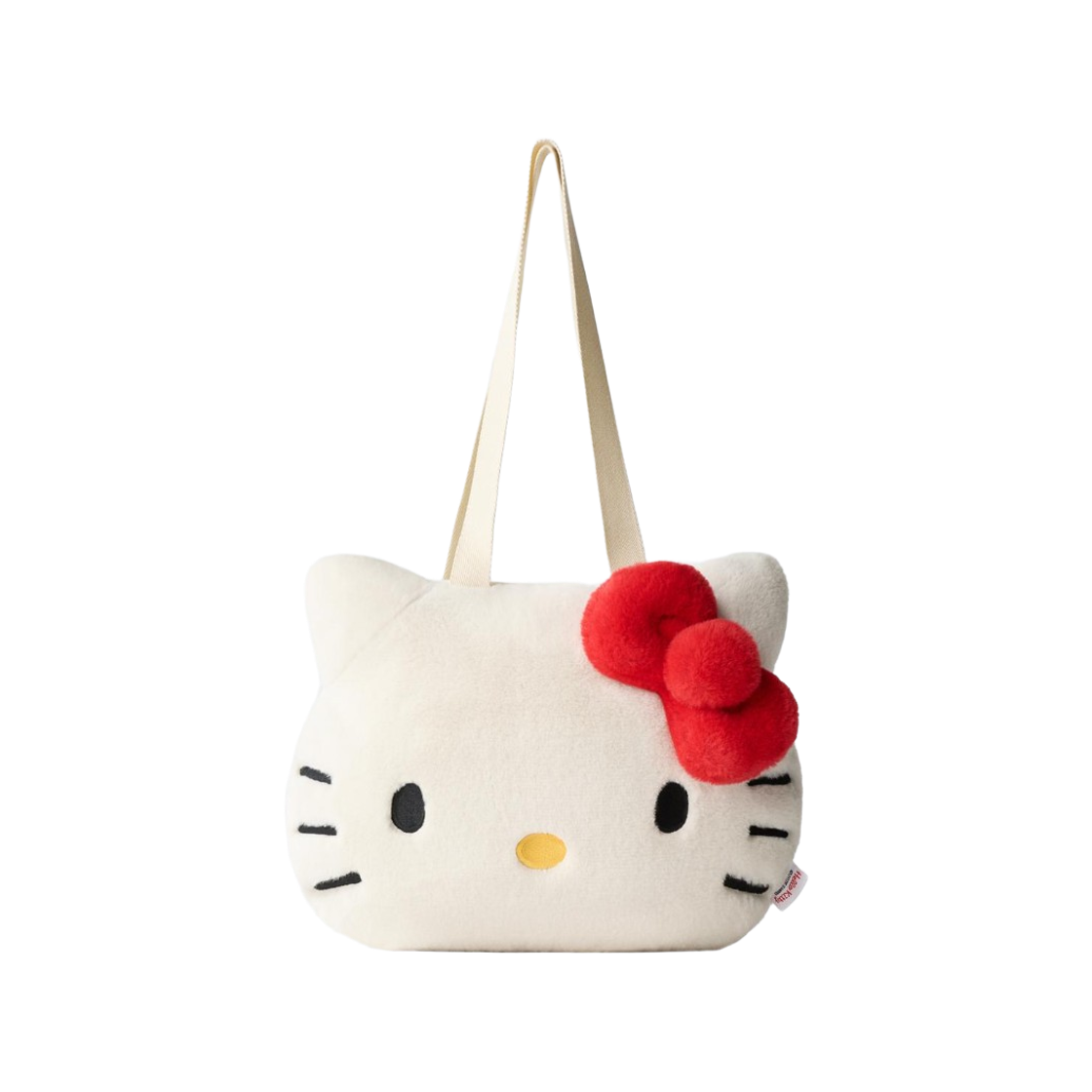 자라 x 산리오 헬로 키티 토트백 크림 화이트(Zara x Sanrio Hello Kitty Tote Bag Cream White)