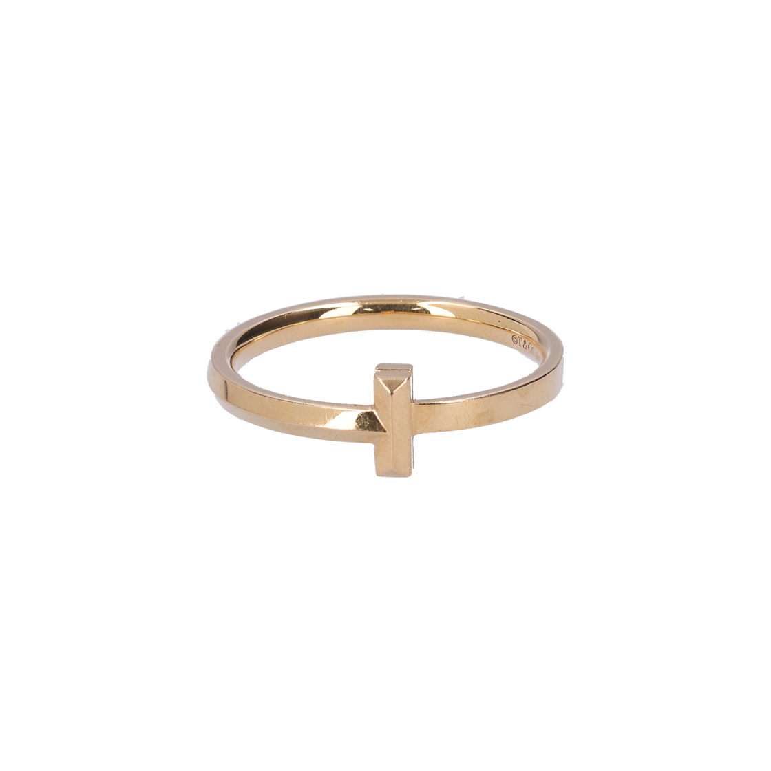 IT7HU6WCPLL2 Tiffany T Ring in 18K Yellow Gold
